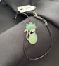 Handmade cat pendant  - Image 4