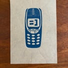 Blue Nokia 3310
