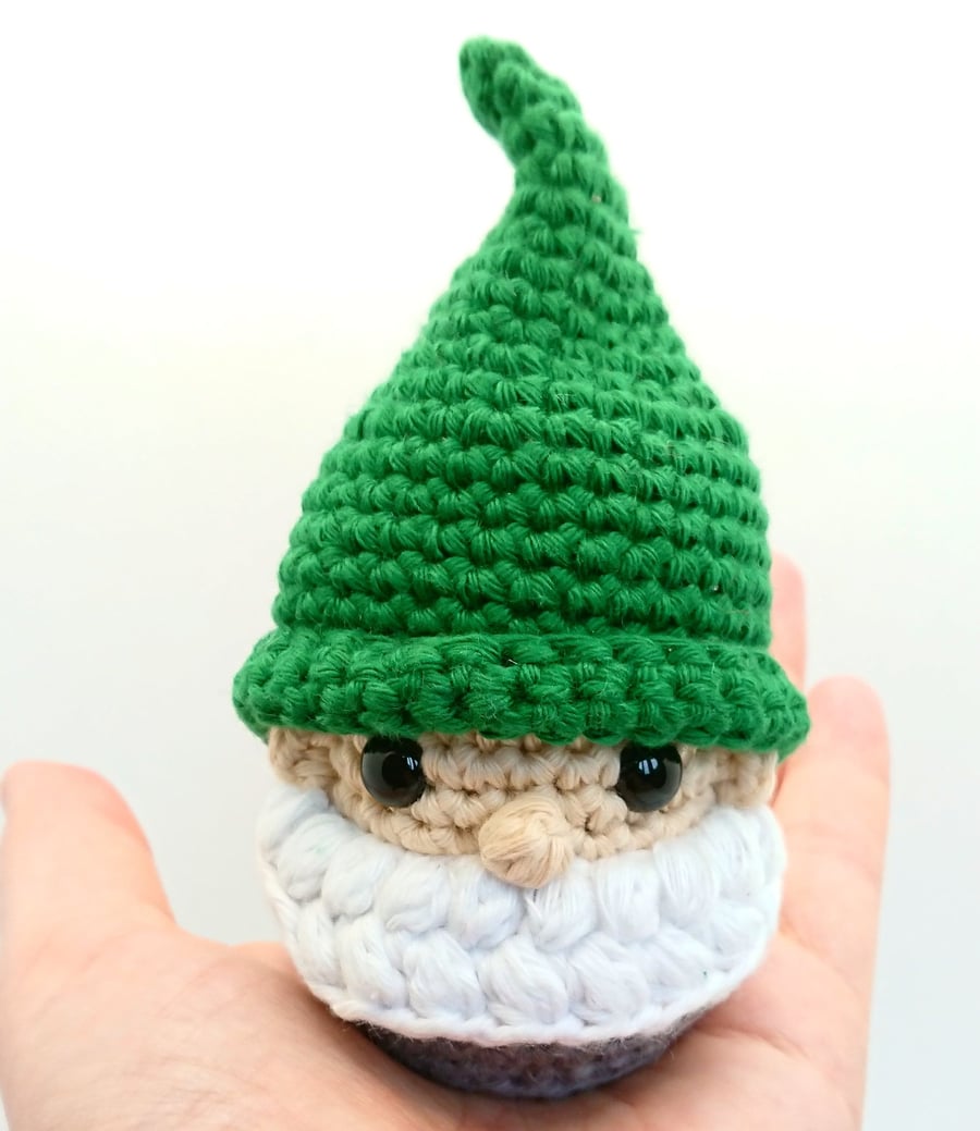 Crochet Elf, Guardian of the Christmas Tree, Christmas Decoration