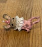 Spun Cotton Sitting Rabbit Pink - Image 4