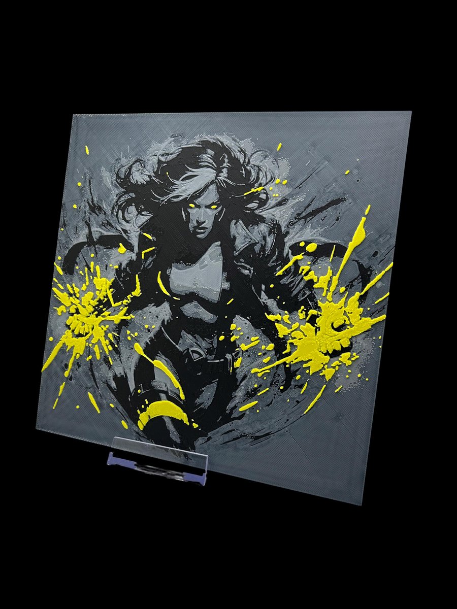 Rogue 3D Printed Fan, Wall Art