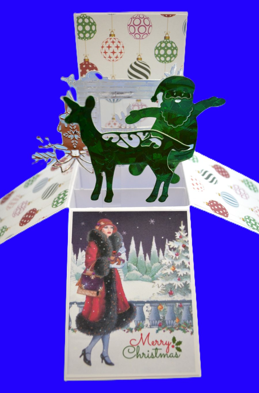 Art Deco Christmas Card