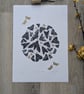 British Moth Collection Print, Limited Edition Lepidoptera Linocut Print - Image 2