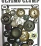 24 Vintage Grey Buttons - Image 1