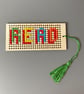 Cross Stitch Bookmark Kit - READ - Image 6