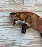 Pouncing Fox Wooden Keyring  - Image 7