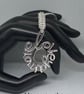 Sterling Silver “Love You More” Handbag Charm, with a Chainmaille Chain, Keyring - Image 5