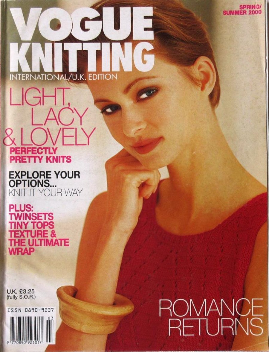 Vogue Knitting International-UK edition, Spring-Summer 2000