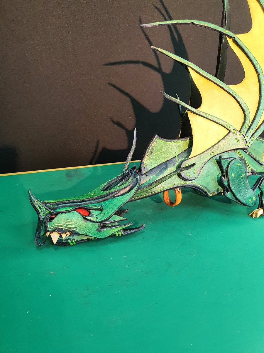 3:1 Wyvern hand puppet