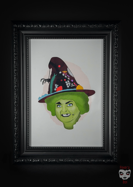 Grotbags A5 Art Print - White