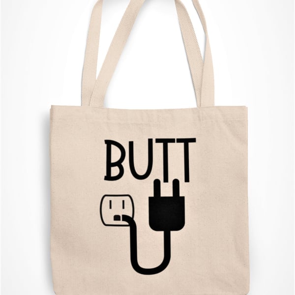 Butt Plug Tote Bag Rude Funny Novelty Gift Gay Joke Present Gay Humour Christmas