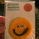 Crochet Smiley Face