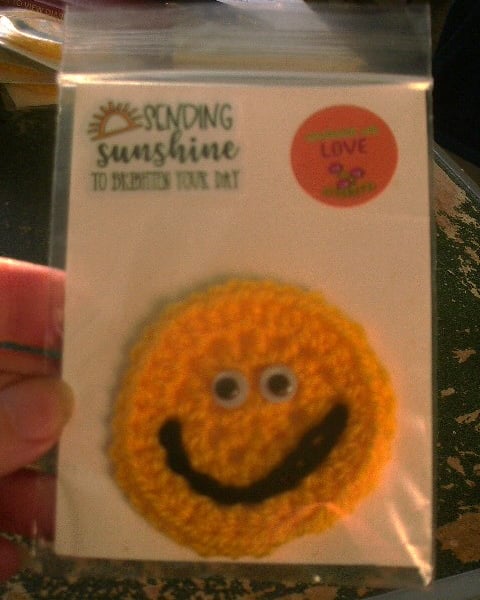 Crochet Smiley Face