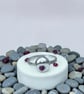 Sterling Silver 3.5mm Ruby Pebble Ring  - Gift Boxed