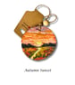 Abstract Autumn Natural Wood Hanging Decorations - Image 5