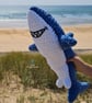 Shannon the Shark Crochet Pattern, Jumbo Shark Amigurumi Pattern - Image 4