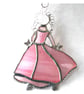 Princess Suncatcher Stained Glass Cinderella Dancer Pink 012 - Image 2
