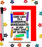 Good Luck Wonderful Granddaughter On Your First Day at School From Grandparents - Image 1