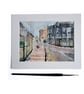 Stoke Village Plymouth Mixed Media Painting on Yupo paper Mounted - Image 3