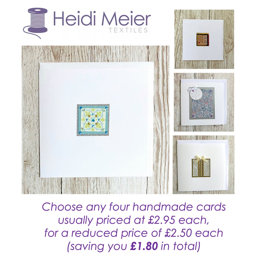 OFFER: Handmade birthday cards offer