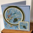 Make a Splash on Your Special Day – Handmade Birthday Card. Birthday For Friend.