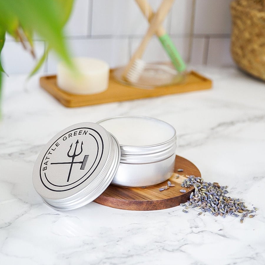 Lavender & Tea Tree Natural Deodorant Balm 100g Tin