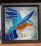 Stained glass Kingfisher light  - Image 3