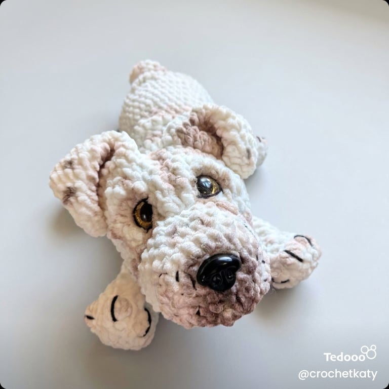 Custom made crochet doggies. Unique gifts!
