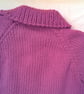 Knitted Cabled Chunky Cardigan with a Collar, Children's Gift Ideas, Custom Make - Image 4