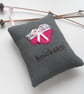freehand embroidered lavender bag sachet hanging decoration  - Image 5