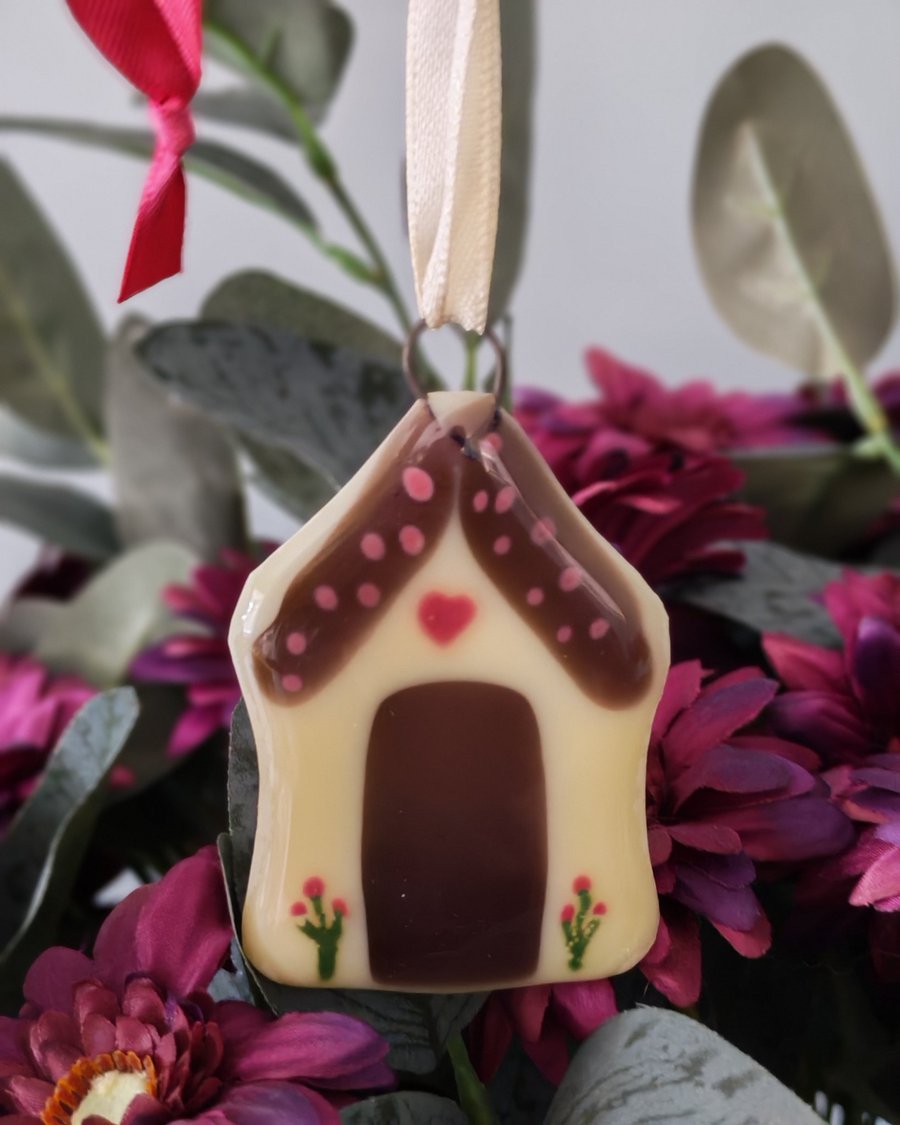 Vanilla Fused Glass House