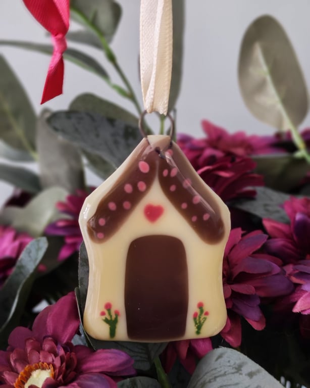 Vanilla Fused Glass House