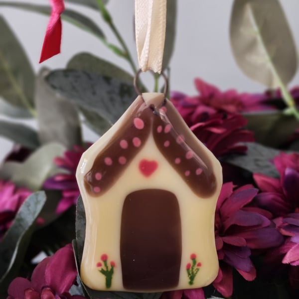 Vanilla Fused Glass House