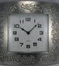 Pewter clock - Image 1