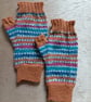 Gloves - hand knitted - fingerless - Image 4