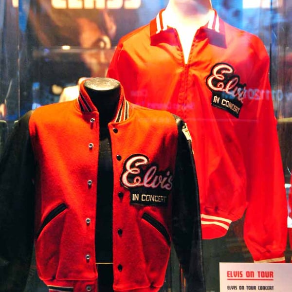 Elvis Presley On Tour The Exhibition London Photograph Print