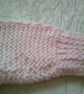 20 inch Pale pink Aran Cardigan - Image 5