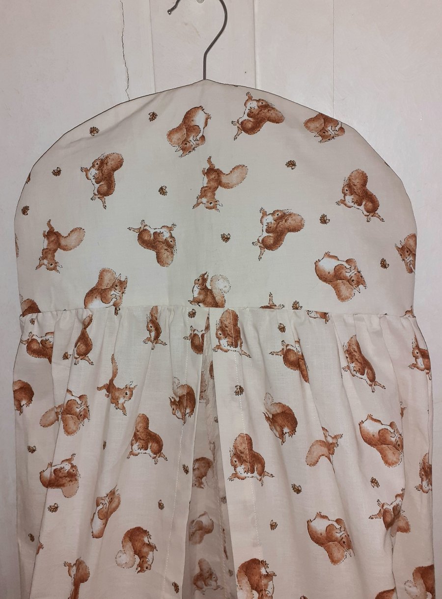  Squirrel Nutkin on cream Nappy Stacker