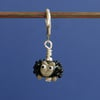 Tiny Glass Sheep Stitch Marker