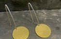 Brass and Silver Earrings