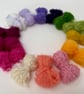 Small Spring Bouquet Mohair Wool Yarn Selection Pack for Wet Felting - Image 5