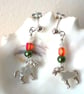 Welsh Lamb Sterling Silver Earrings, Sheep Earrings, Love Ewe Earrings - Image 7