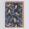 Blank Greetings Card - Galah Yellow