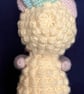 Pineapple cocktail bear pale lemon with moveable arms and a cocktail drink - Image 6