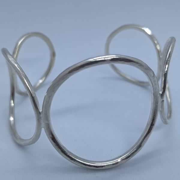 Sterling silver cuff