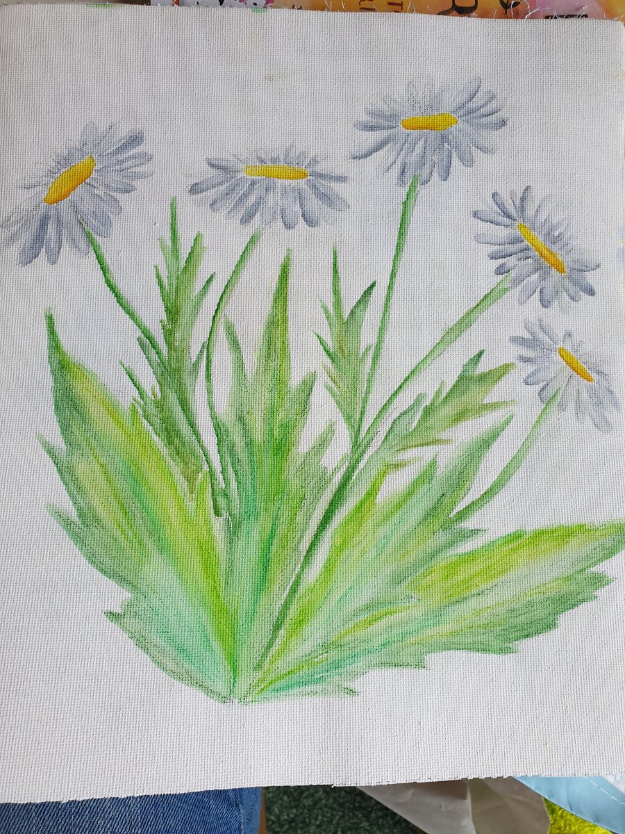 Daisy original watercolour