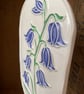 Large bluebell pottery hanging decoration - Image 2