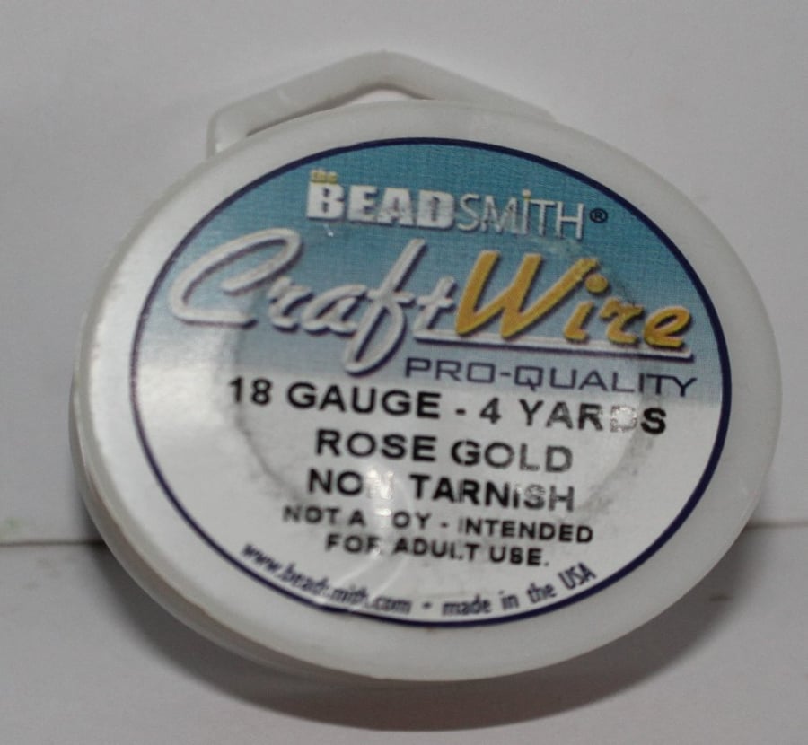 Rose Gold 18 Gauge Wire Reel