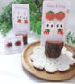 Cute ghost pumpkin dangle earrings  - Image 4