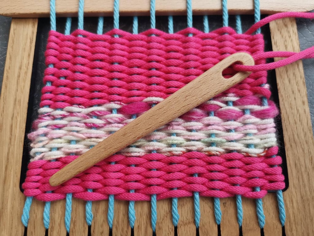 Hand crafted wooden weaving needles, ideal for tapestry or nalbinding FREE POST